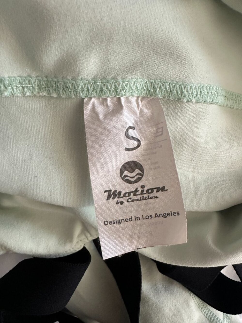 Motion by Coalition Mint Green Leggings Womens S High Rise Athletic Yoga Activew - Picture 2 of 8